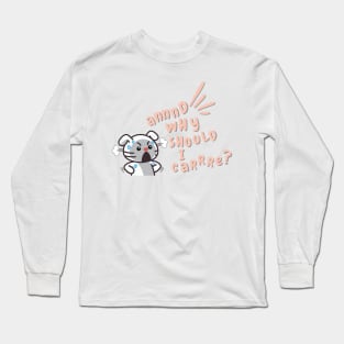 Angry Bunny Long Sleeve T-Shirt